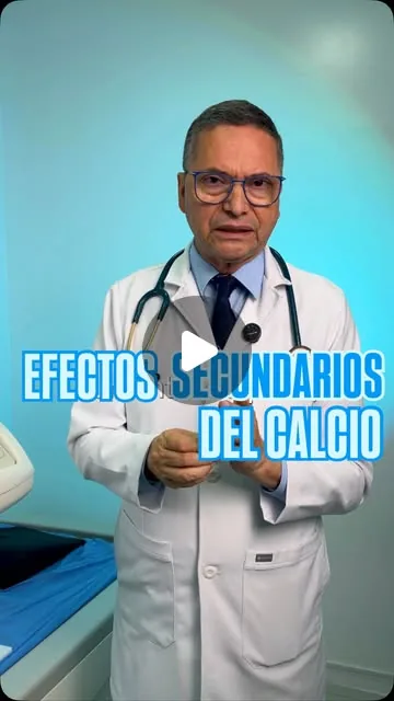 Video del Dr. Elías Cardona en Instagram: Efectos secundarios del calcio
