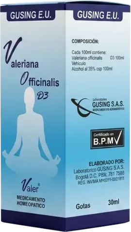 Valeriana D3 del Dr. Elías Cardona – Bienestar General